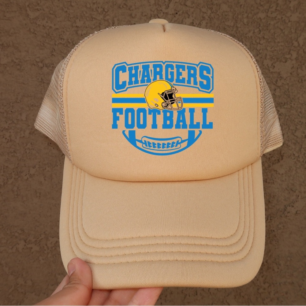 Chargers Football Trucker Hat
